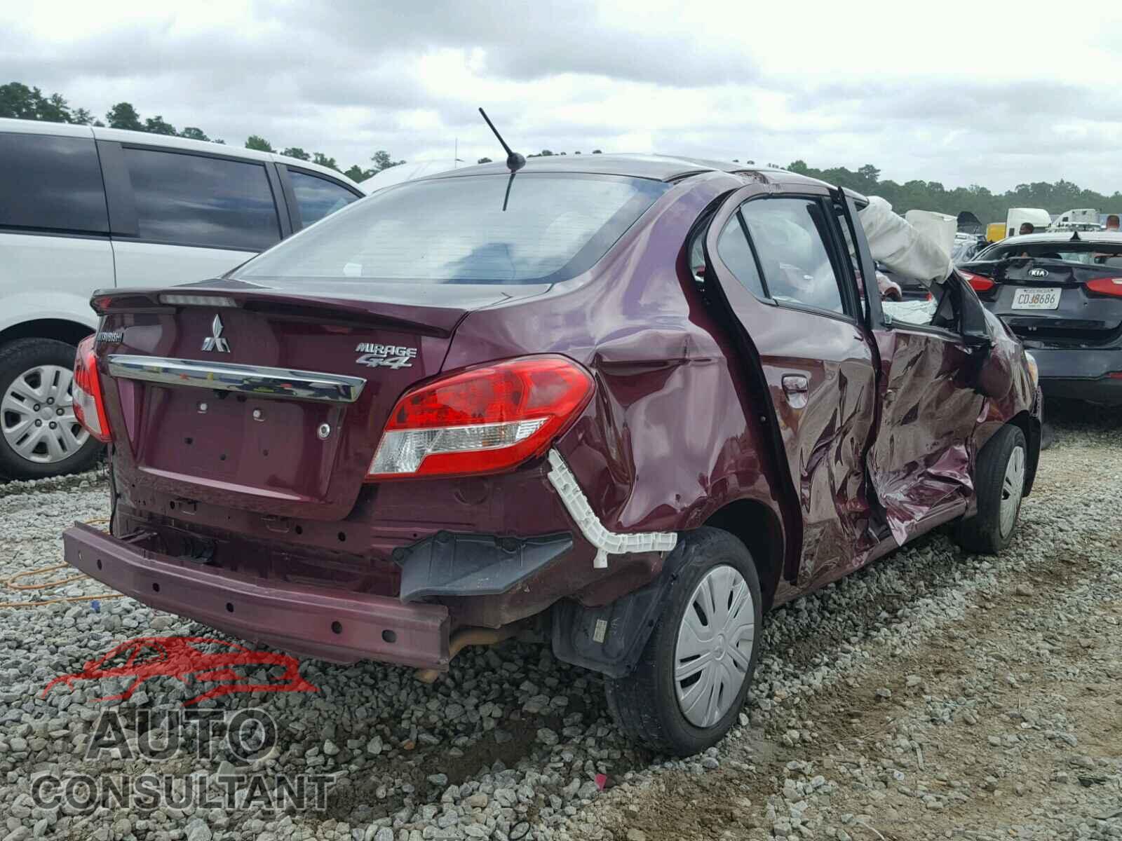 MITSUBISHI MIRAGE 2017 - ML32F3FJ3HHF12234