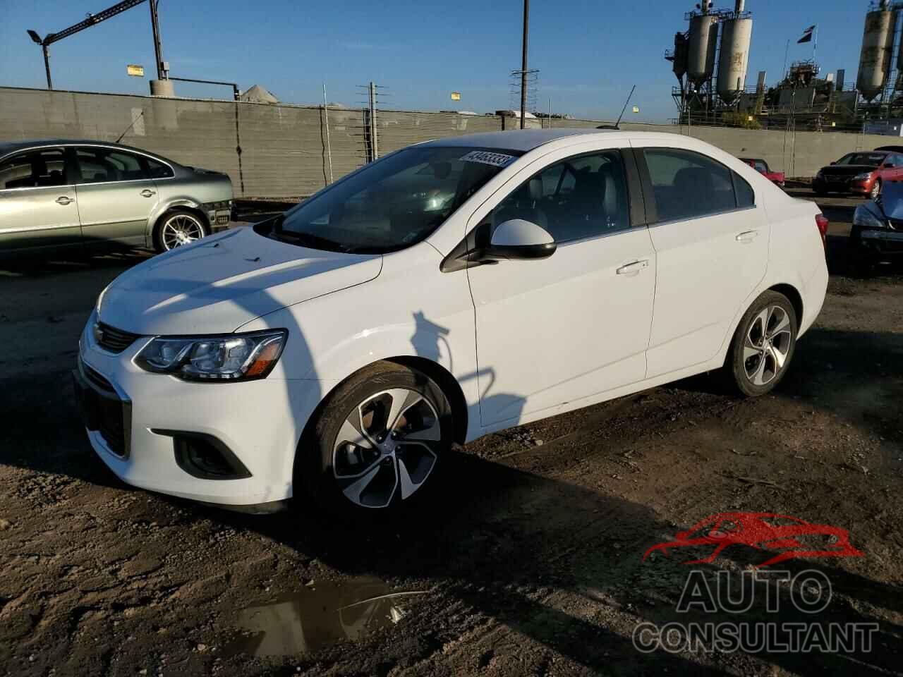 CHEVROLET SONIC 2018 - 1G1JF5SB3J4106217