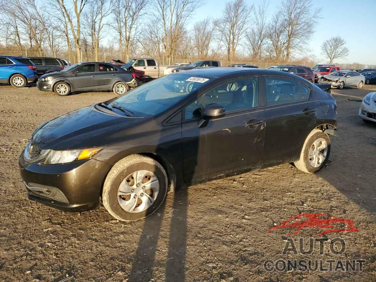 HONDA CIVIC 2013 - 19XFB2F54DE015469