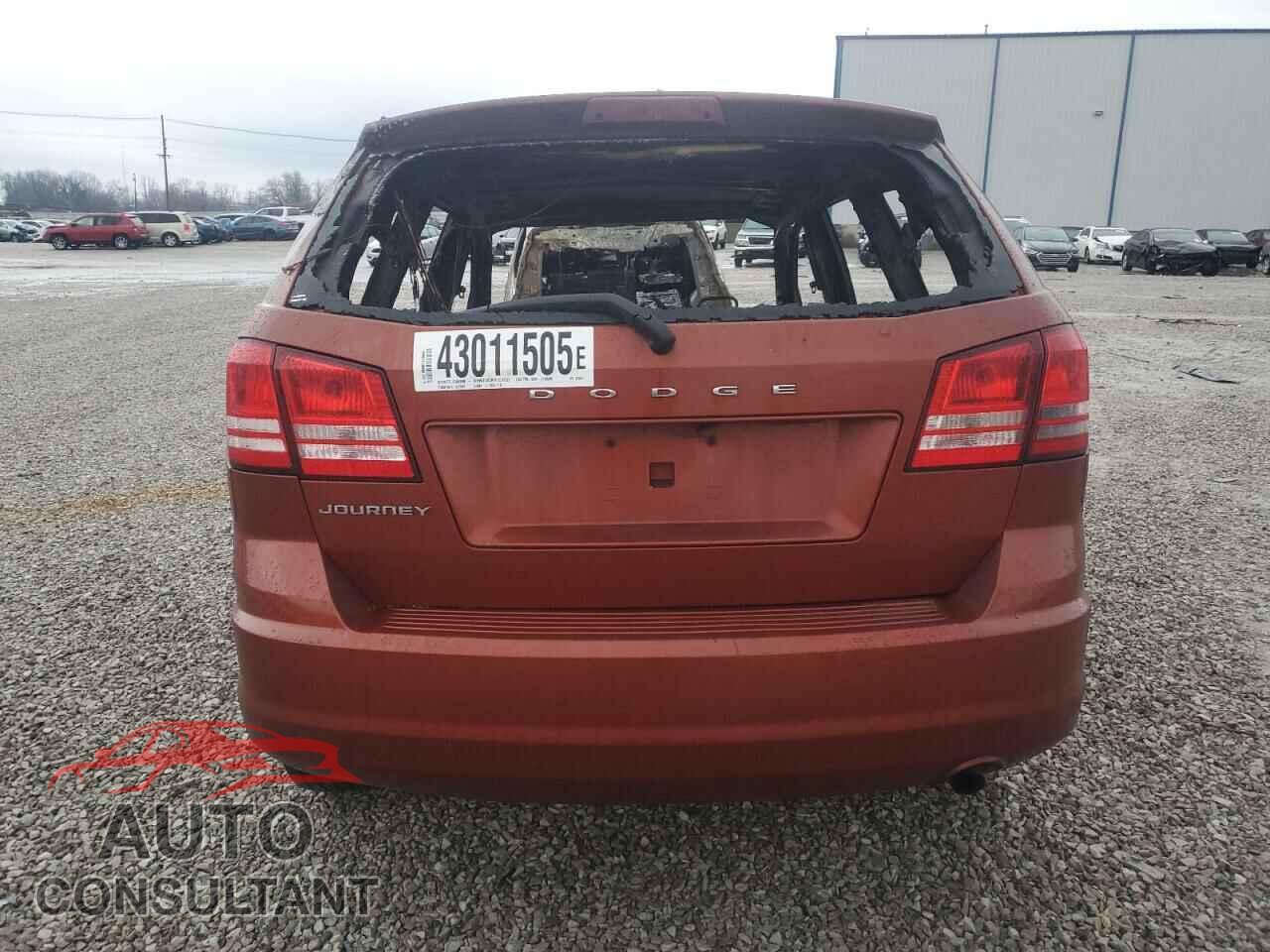 DODGE JOURNEY 2012 - 3C4PDCAB8CT391801