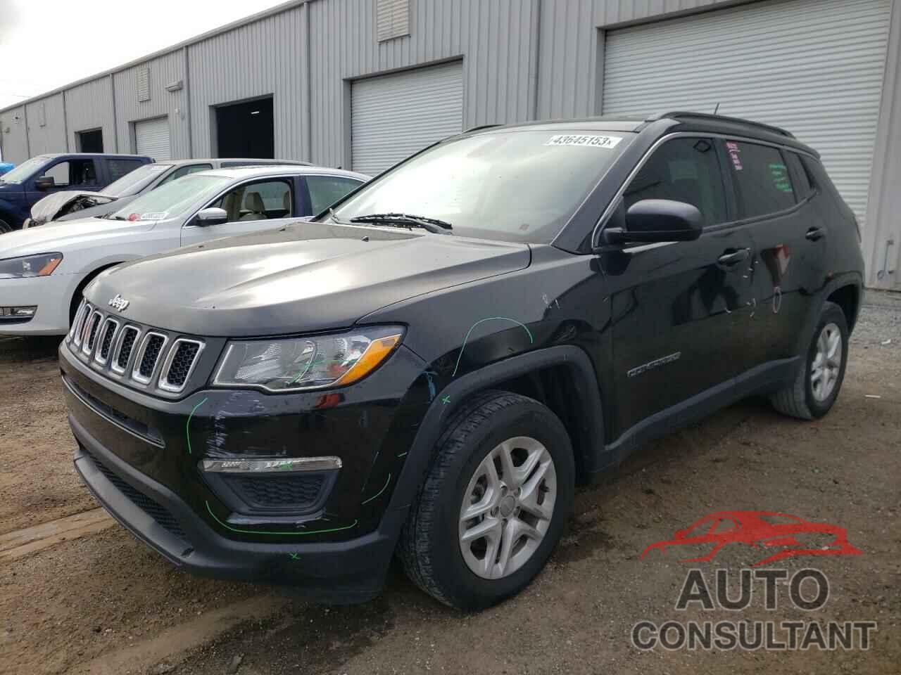 JEEP COMPASS 2019 - 3C4NJCAB5KT658410