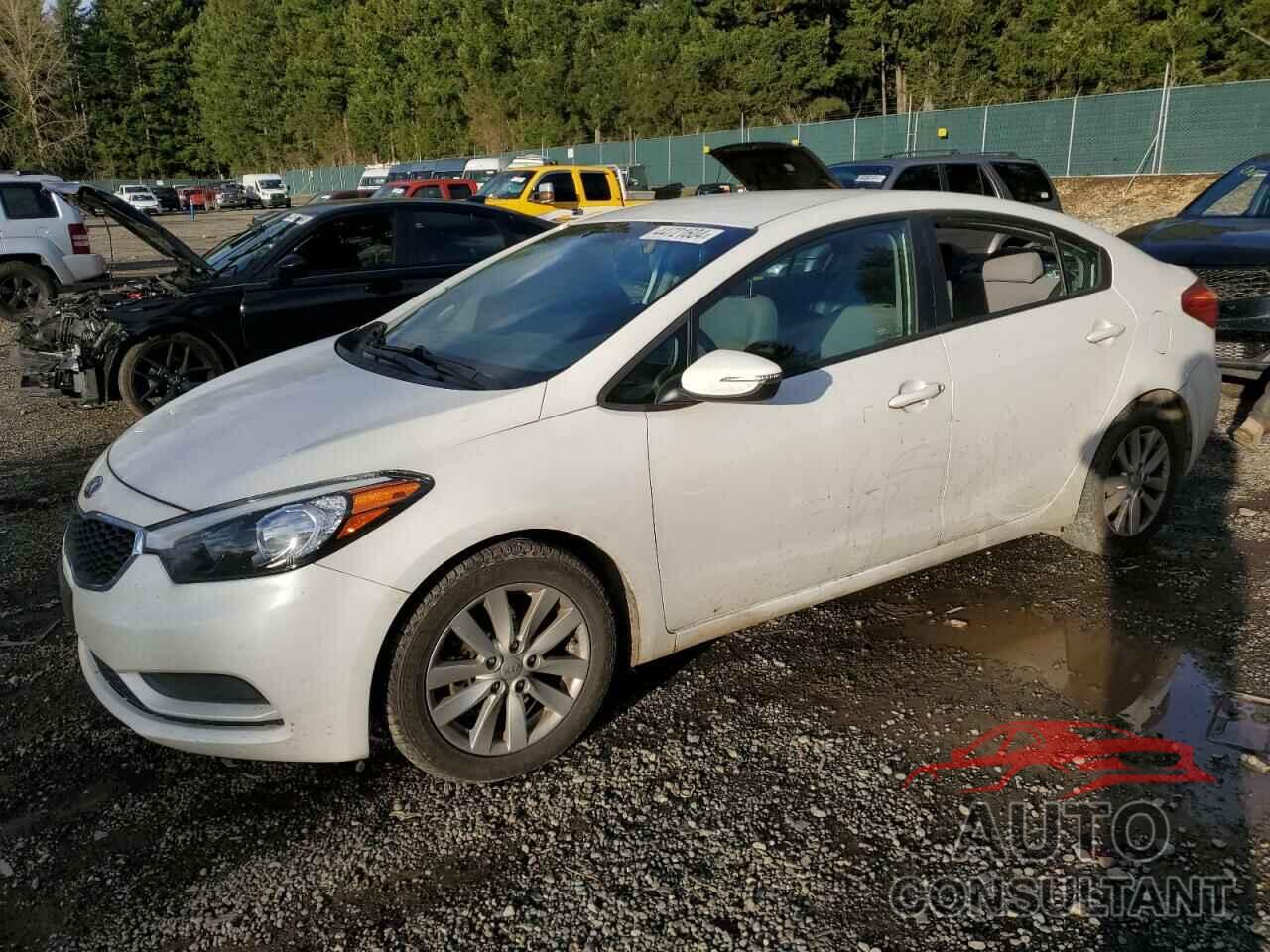 KIA FORTE 2016 - KNAFX4A65G5590397