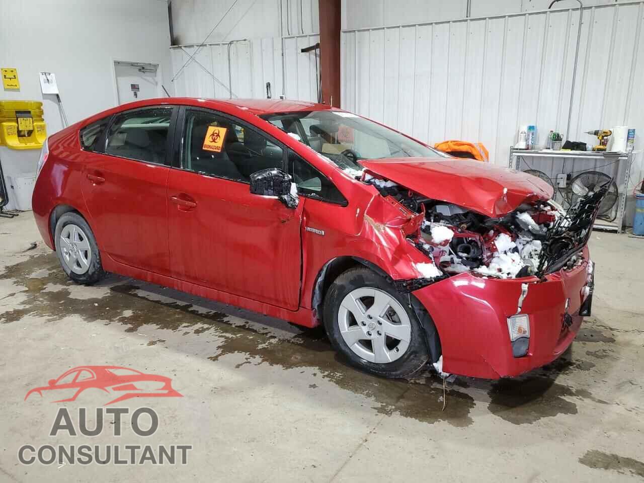 TOYOTA PRIUS 2010 - JTDKN3DU8A0100289