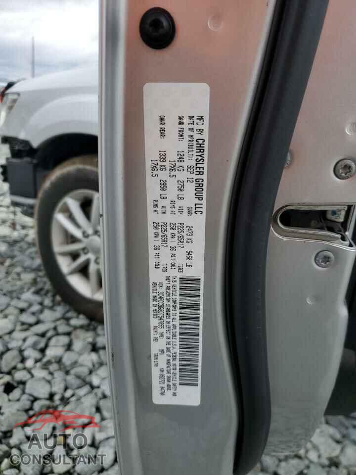 DODGE JOURNEY 2013 - 3C4PDCBG8DT547055