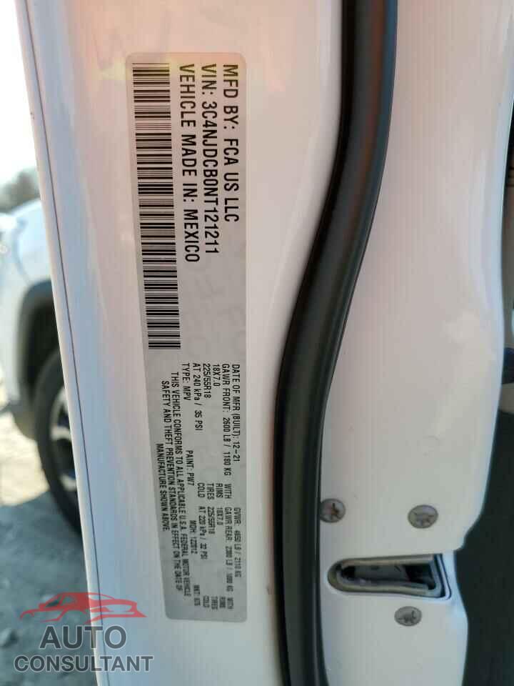 JEEP COMPASS 2022 - 3C4NJDCB0NT121211