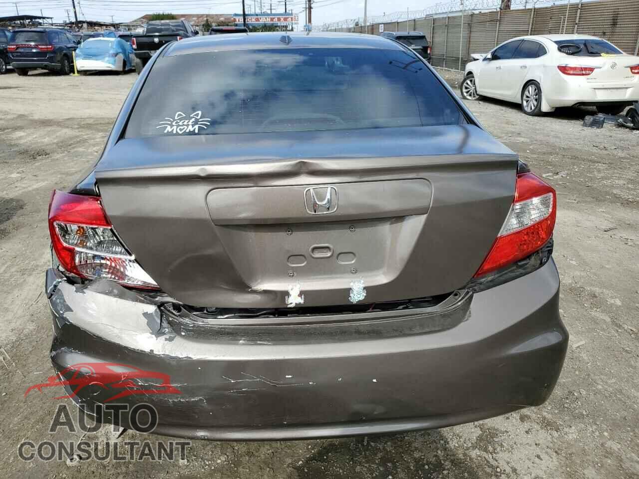 HONDA CIVIC 2012 - 19XFB2F90CE338905