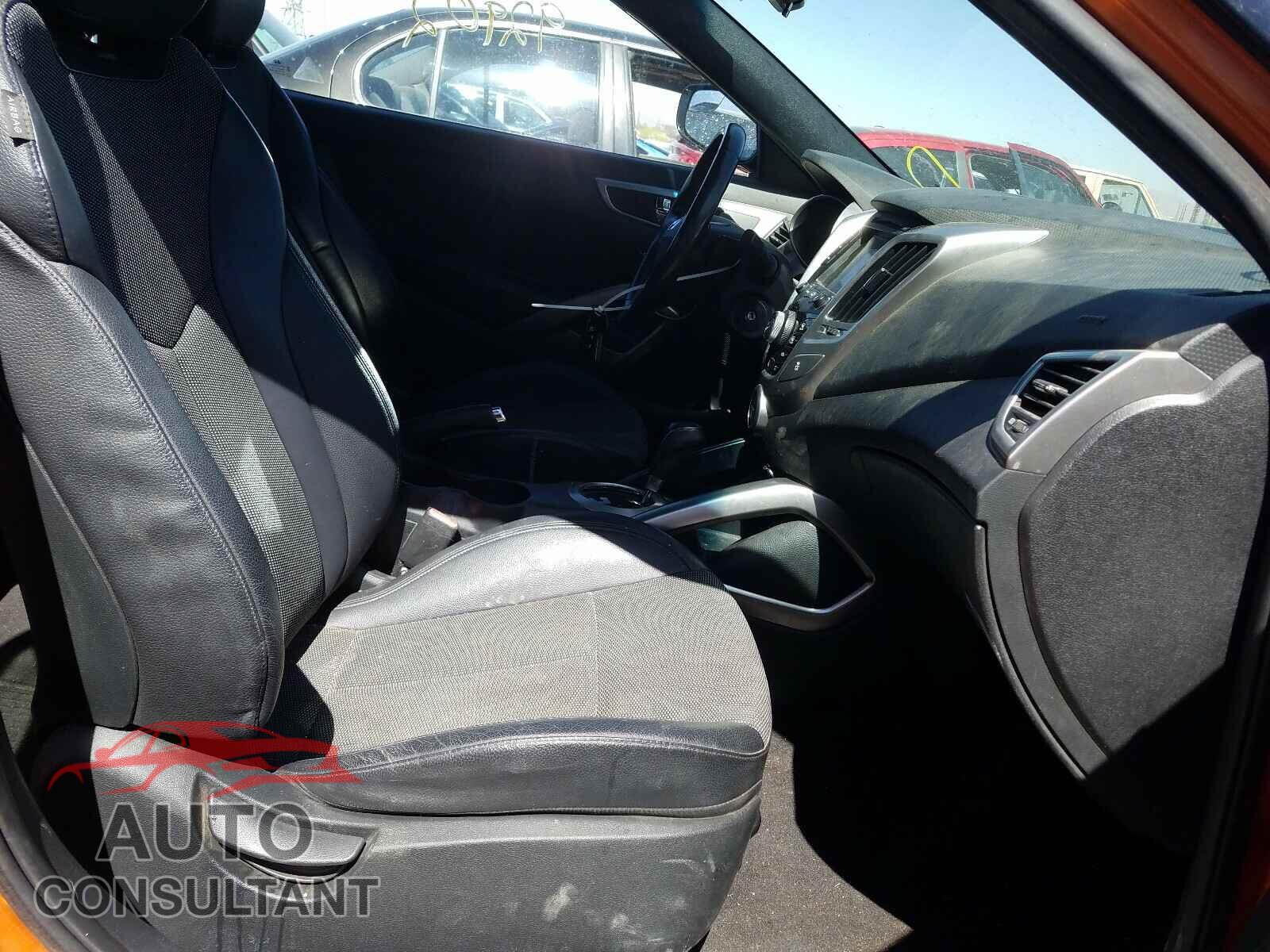 HYUNDAI VELOSTER 2016 - KMHTC6AD7GU252965
