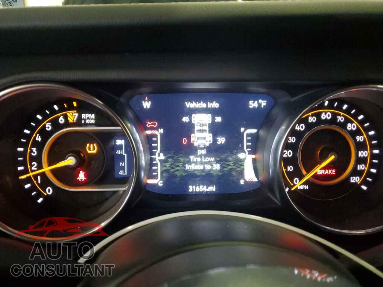 JEEP WRANGLER 2020 - 1C4HJXEG3LW178646