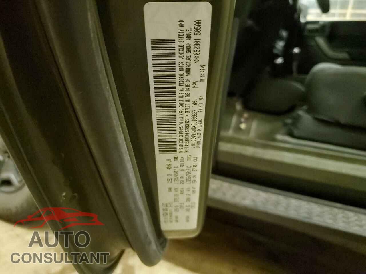 JEEP WRANGLER 2016 - 1C4AJWAG4GL100627