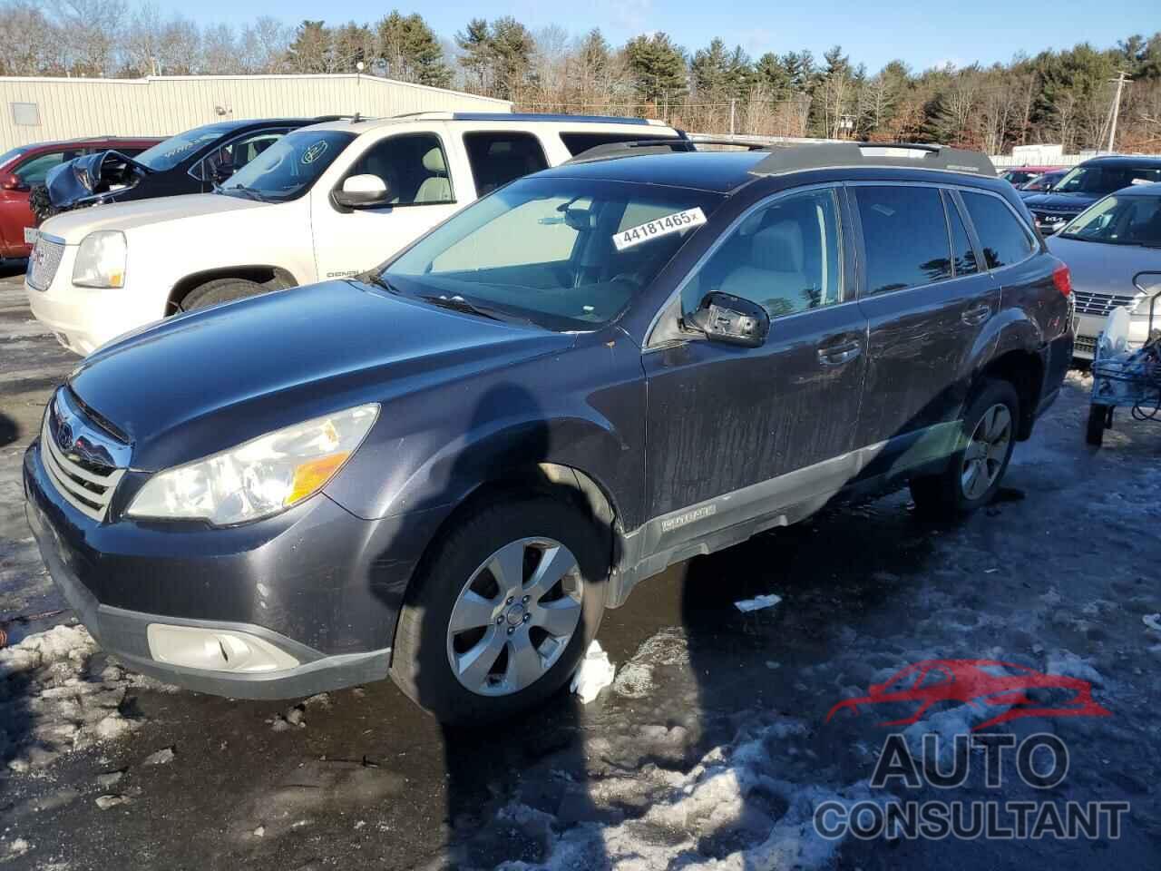 SUBARU OUTBACK 2012 - 4S4BRBCC6C3298696