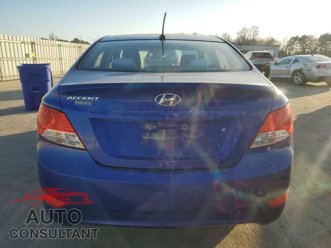 HYUNDAI ACCENT 2012 - KMHCT4AE7CU152601