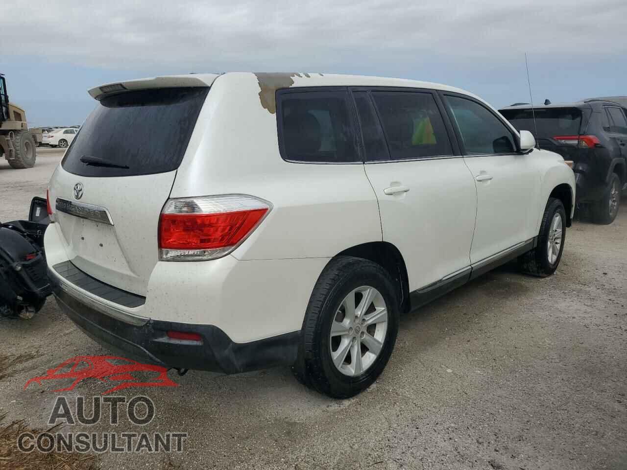 TOYOTA HIGHLANDER 2012 - 5TDZA3EH2CS023785