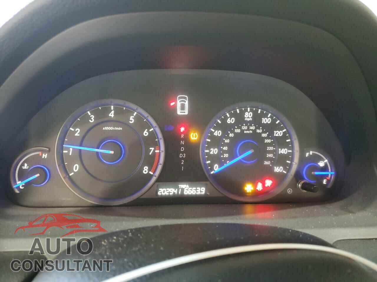 HONDA CROSSTOUR 2012 - 5J6TF2H58CL006522