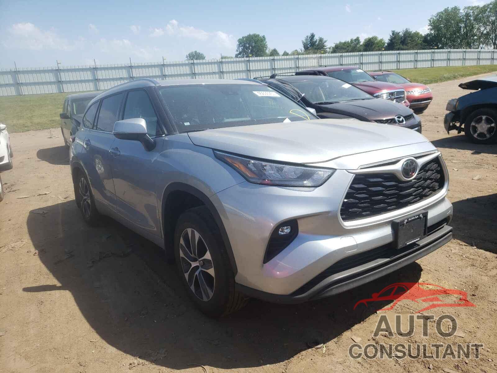 TOYOTA HIGHLANDER 2020 - 5TDGZRBH7LS503425