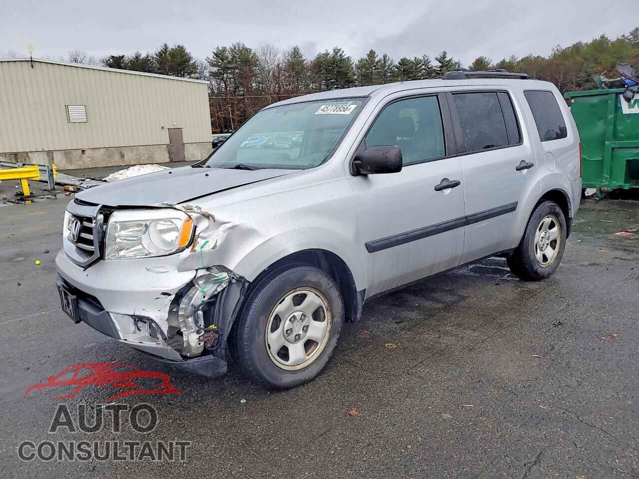 HONDA PILOT 2014 - 5FNYF4H28EB047414