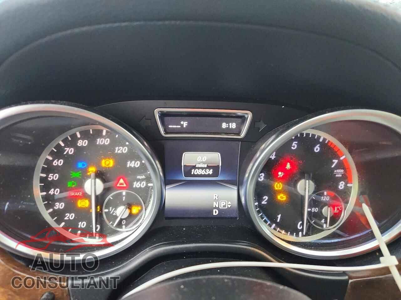 MERCEDES-BENZ GL-CLASS 2015 - 4JGDF6EE2FA494979