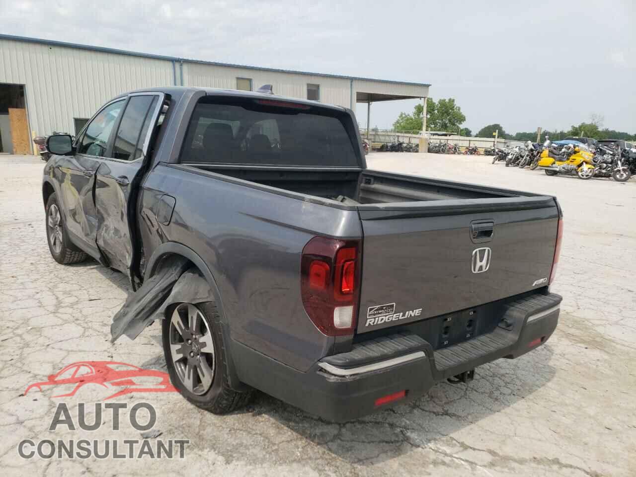 HONDA RIDGELINE 2017 - 5FPYK3F68HB027249
