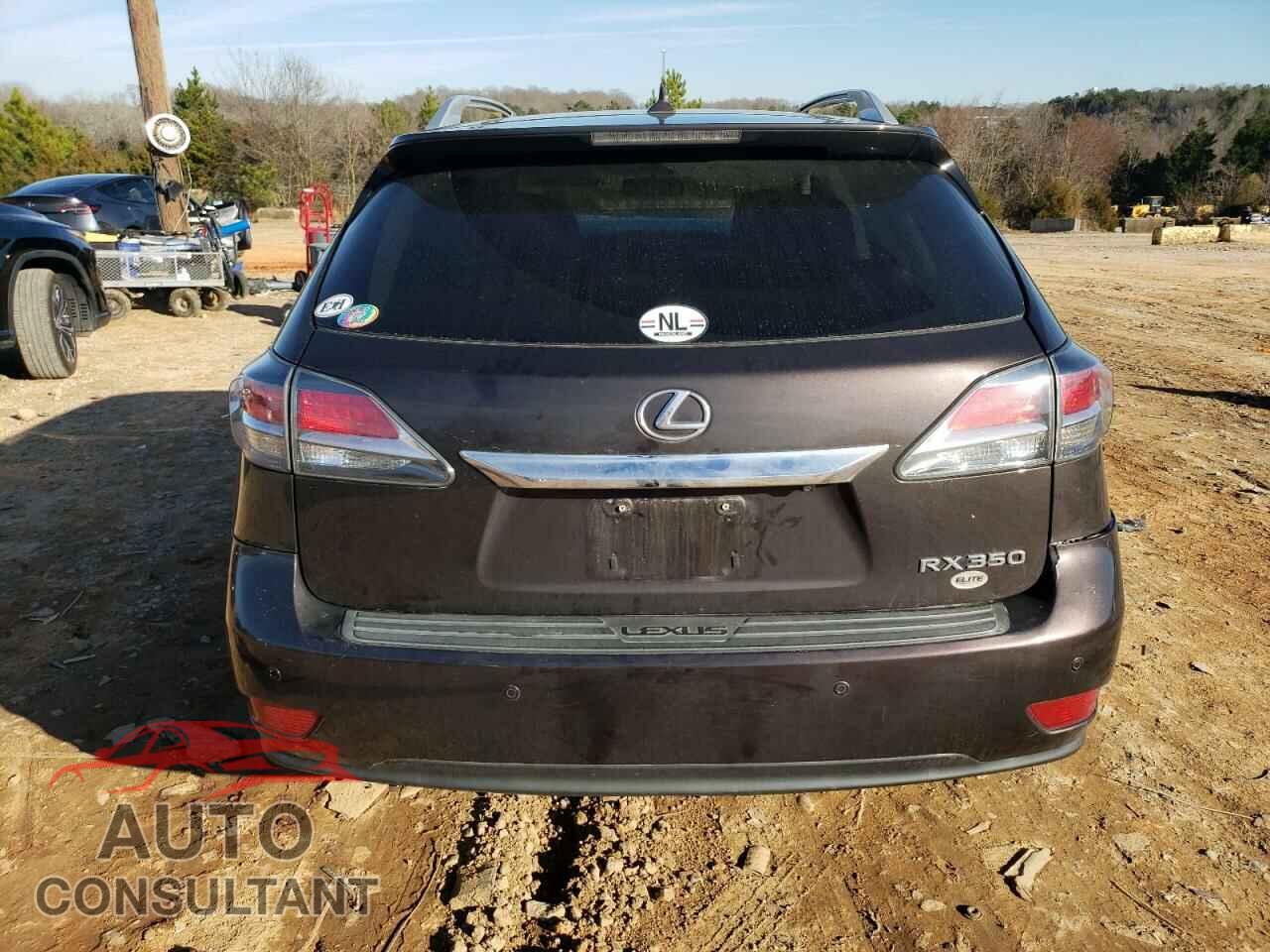 LEXUS RX350 2013 - 2T2BK1BA4DC181982