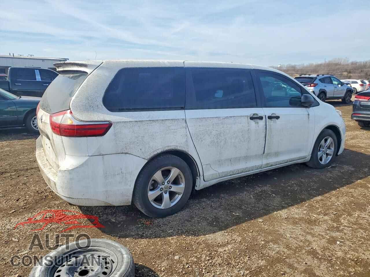 TOYOTA SIENNA 2017 - 5TDZZ3DC5HS788155