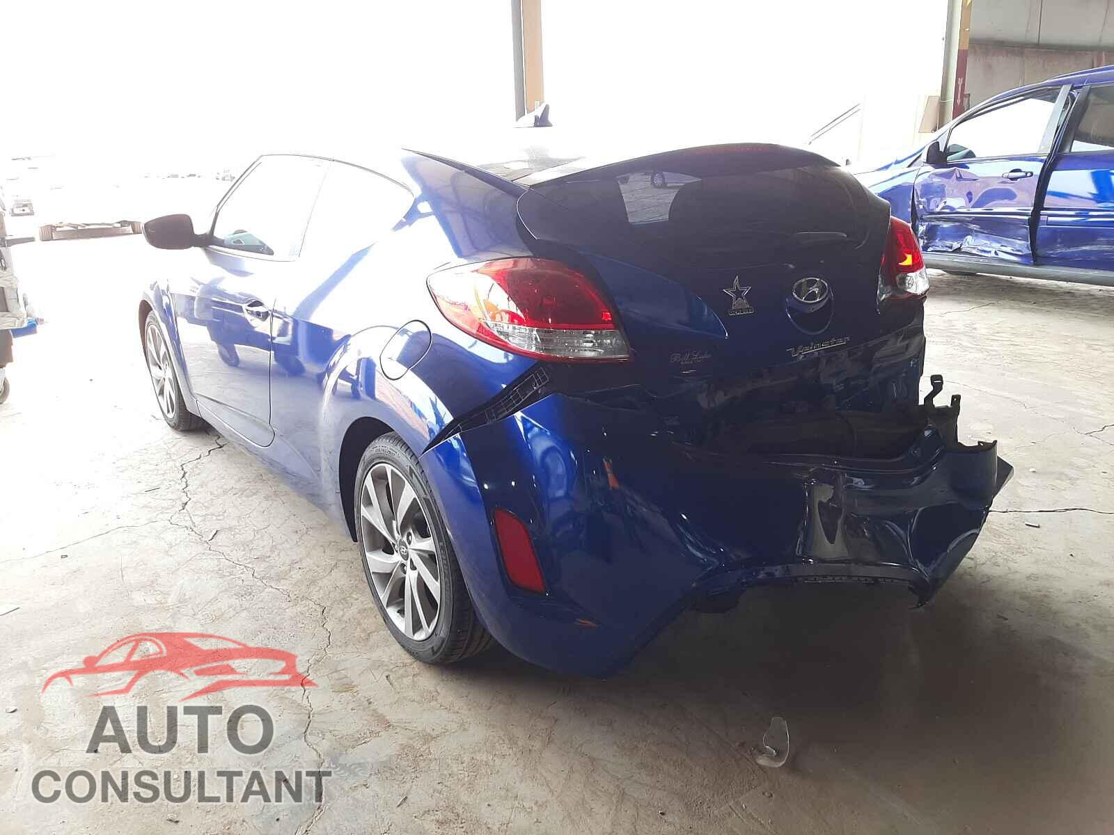HYUNDAI VELOSTER 2017 - KMHTC6AD2HU307498