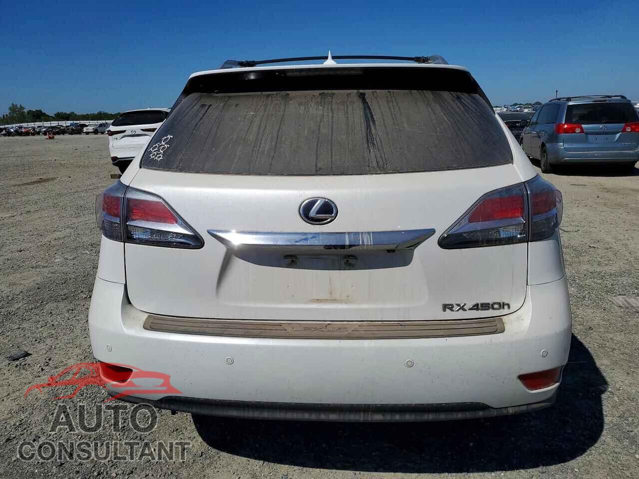 LEXUS RX450 2013 - JTJBC1BA7D2062935