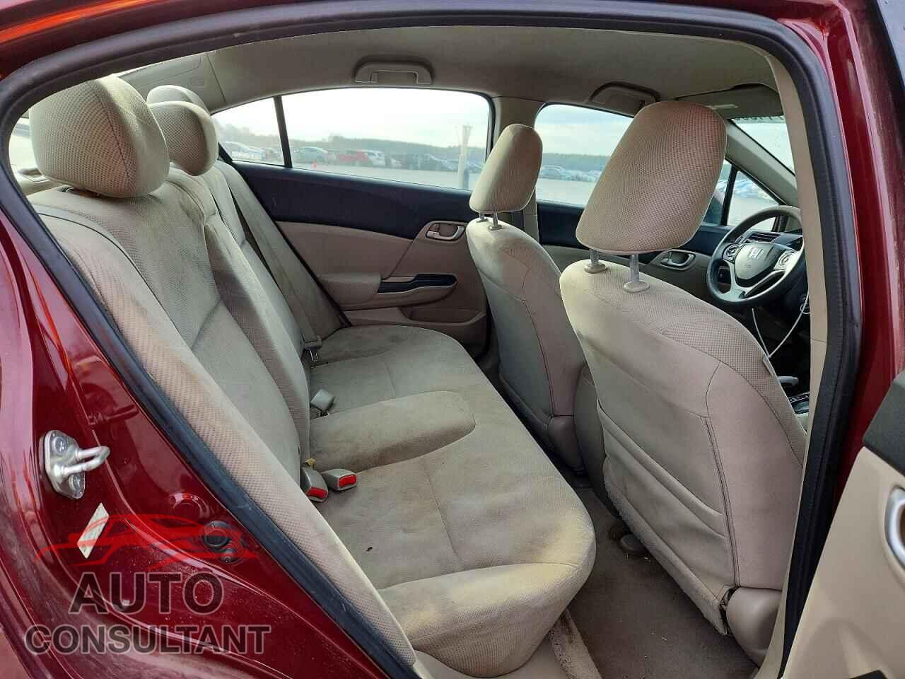 HONDA CIVIC 2012 - 2HGFB2F57CH598320
