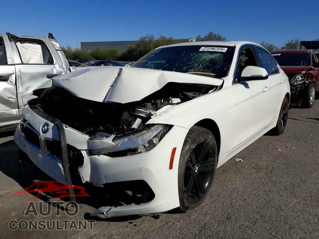 BMW 3 SERIES 2017 - WBA8D9G31HNU63448