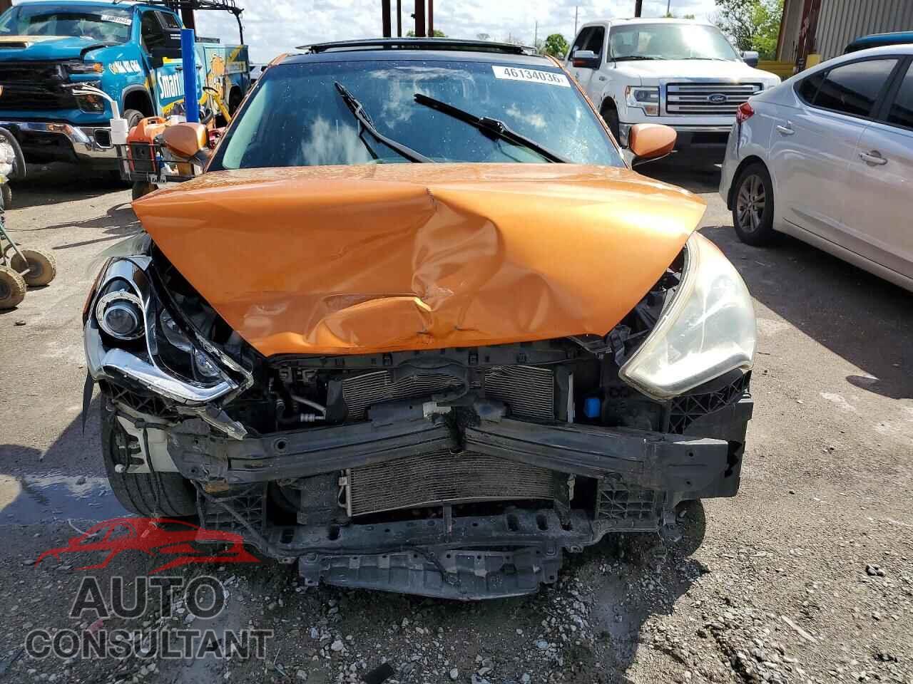 HYUNDAI VELOSTER 2012 - KMHTC6AD7CU057605