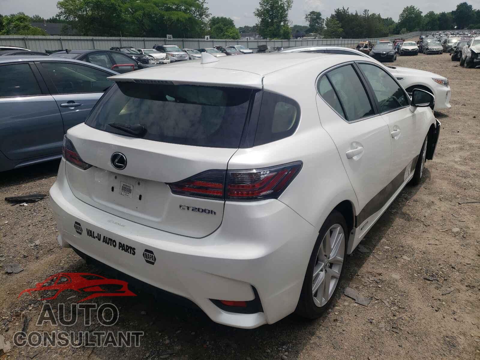 LEXUS CT 200 2016 - JTHKD5BH9G2251982