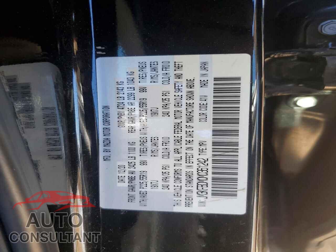 MAZDA CX-5 2021 - JM3KFBDM0M0361242
