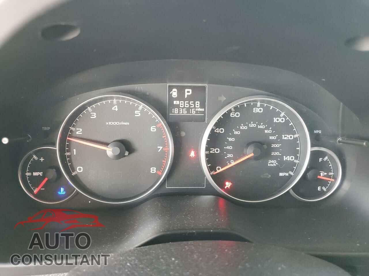 SUBARU OUTBACK 2013 - 4S4BRBAC1D3215096
