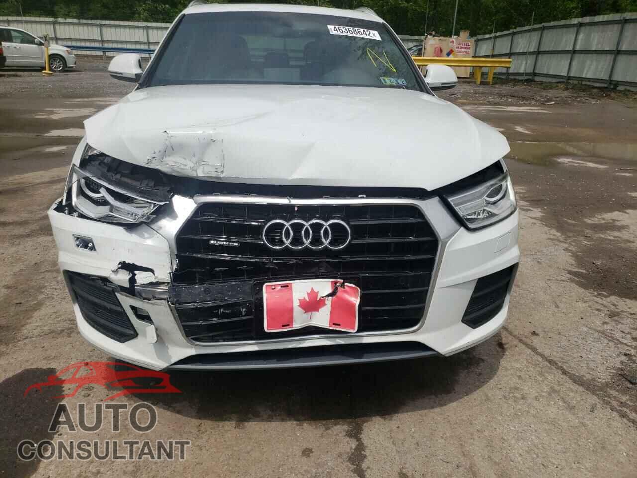 AUDI Q3 2017 - WA1JCCFS6HR004075