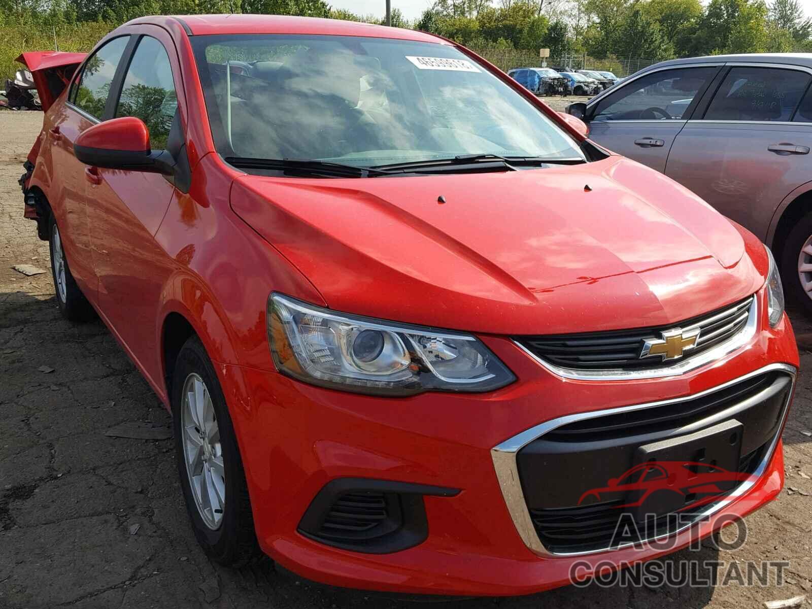 CHEVROLET SONIC 2017 - 1G1JD5SH0H4117874