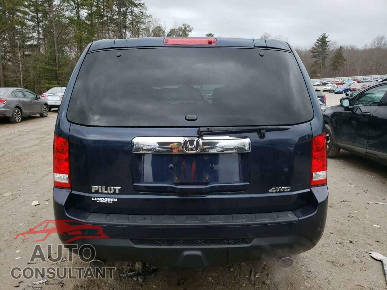 HONDA PILOT 2012 - 5FNYF4H72CB050589