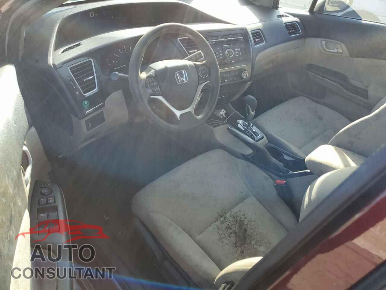 HONDA CIVIC 2013 - 19XFB2F59DE216283