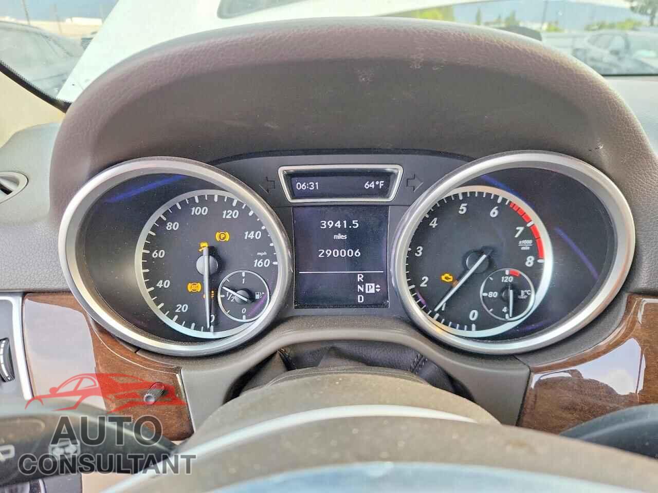 MERCEDES-BENZ M-CLASS 2012 - 4JGDA5HB9CA024213