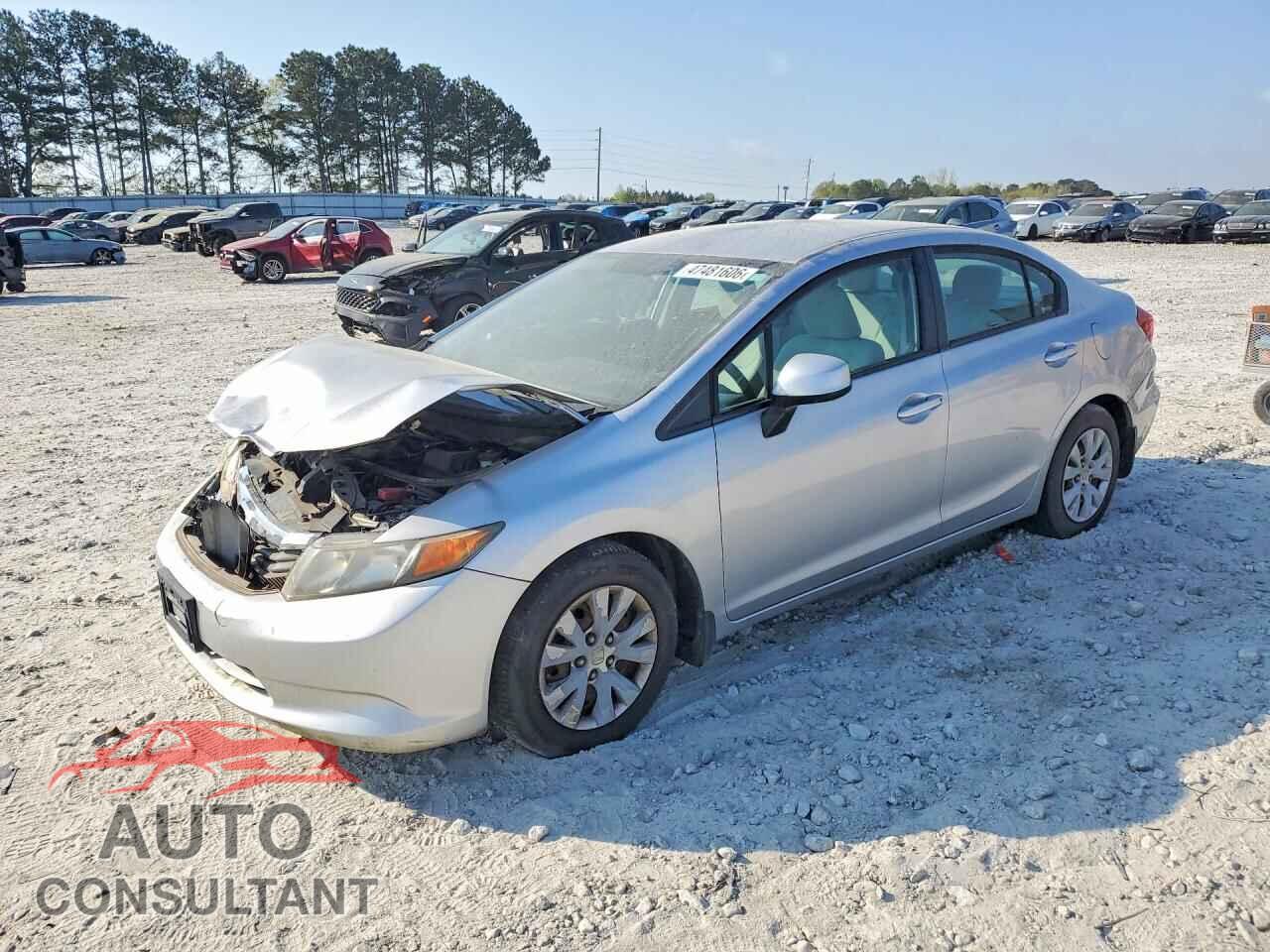 HONDA CIVIC 2012 - 19XFB2F58CE025968