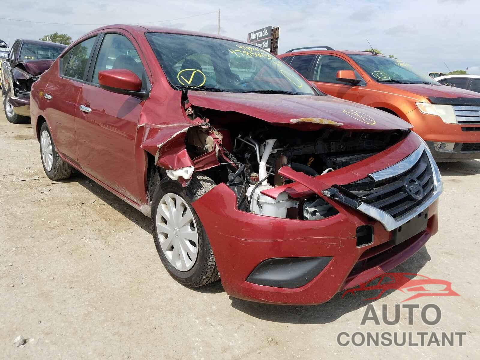 NISSAN VERSA 2018 - 3N1CN7AP3JL884865
