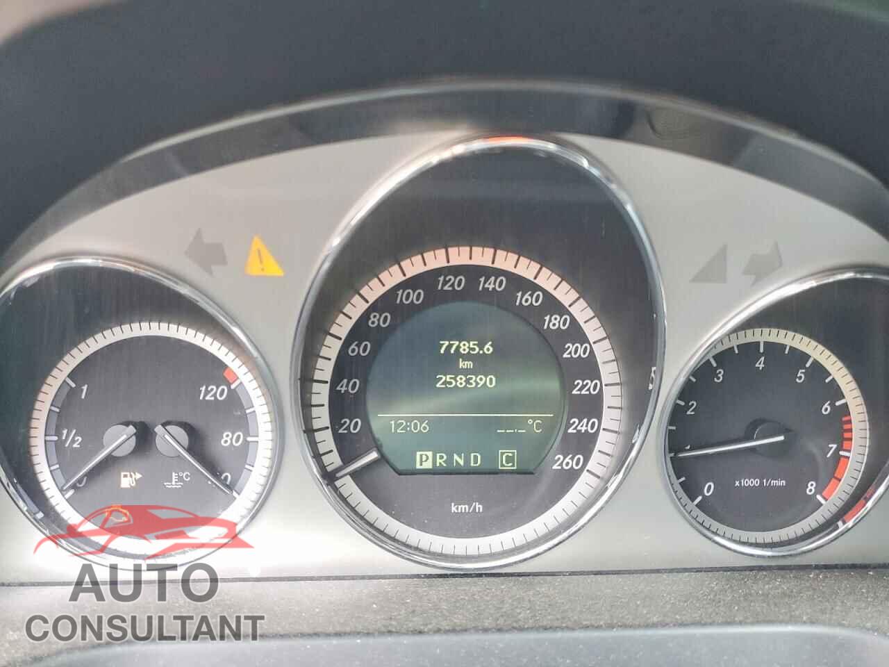 MERCEDES-BENZ C-CLASS 2009 - WDDGF85XX9F343304