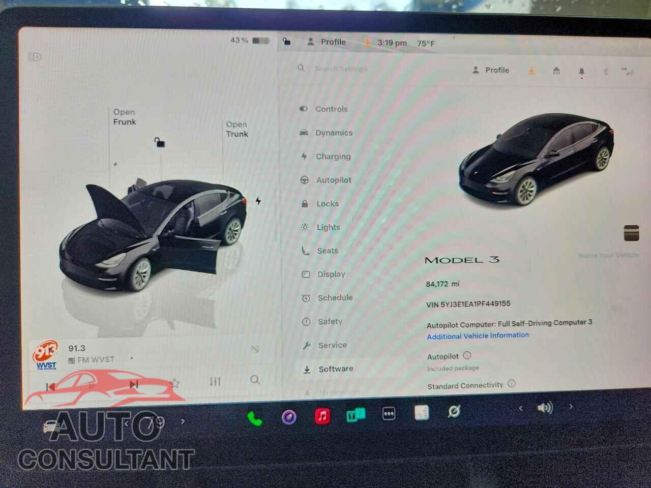 TESLA MODEL 3 2023 - 5YJ3E1EA1PF449155