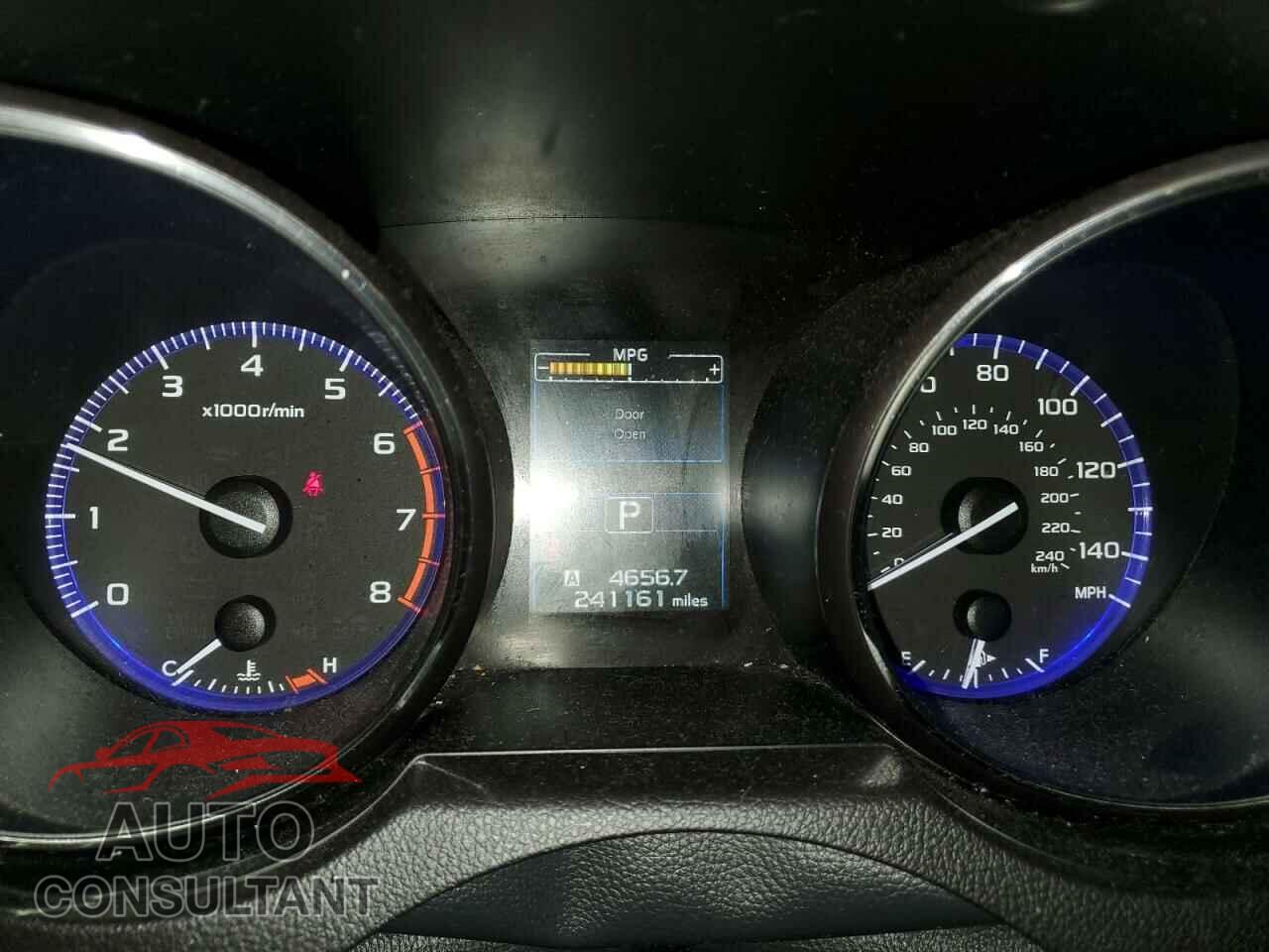 SUBARU OUTBACK 2016 - 4S4BSBCC4G3301847