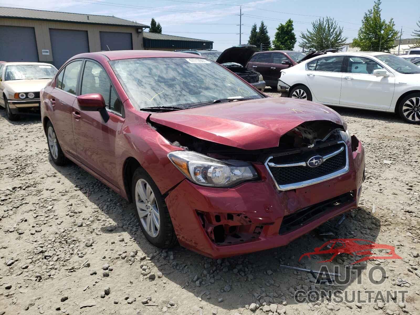 SUBARU IMPREZA 2016 - JF1GJAB62GH018410