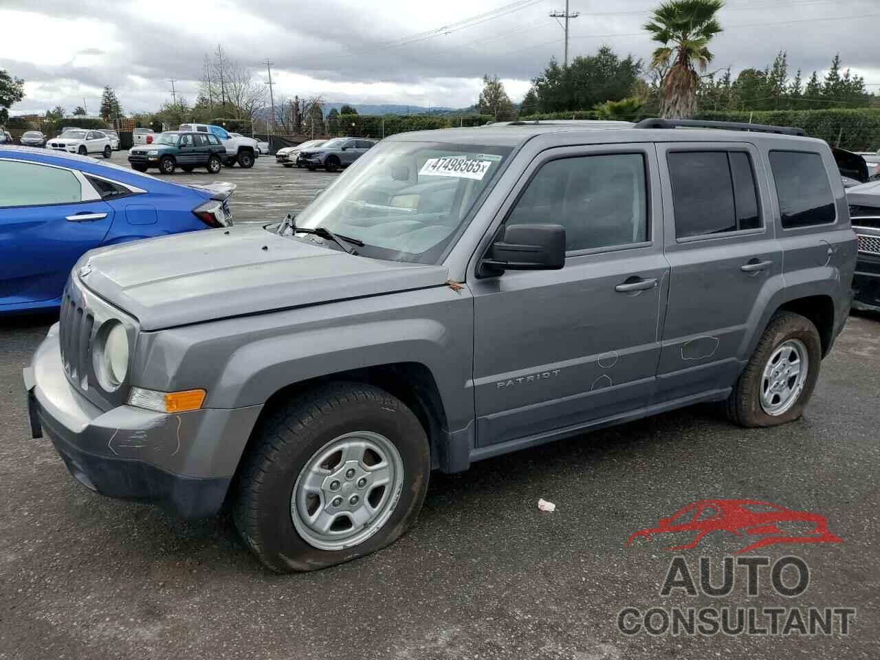 JEEP PATRIOT 2012 - 1C4NJPBA5CD512545