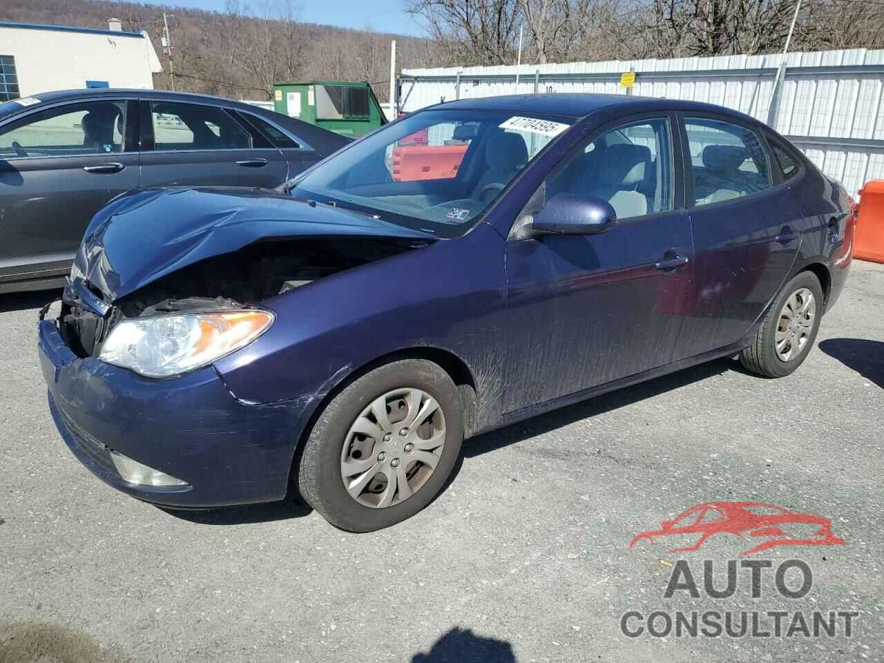 HYUNDAI ELANTRA 2010 - KMHDU4AD4AU160225