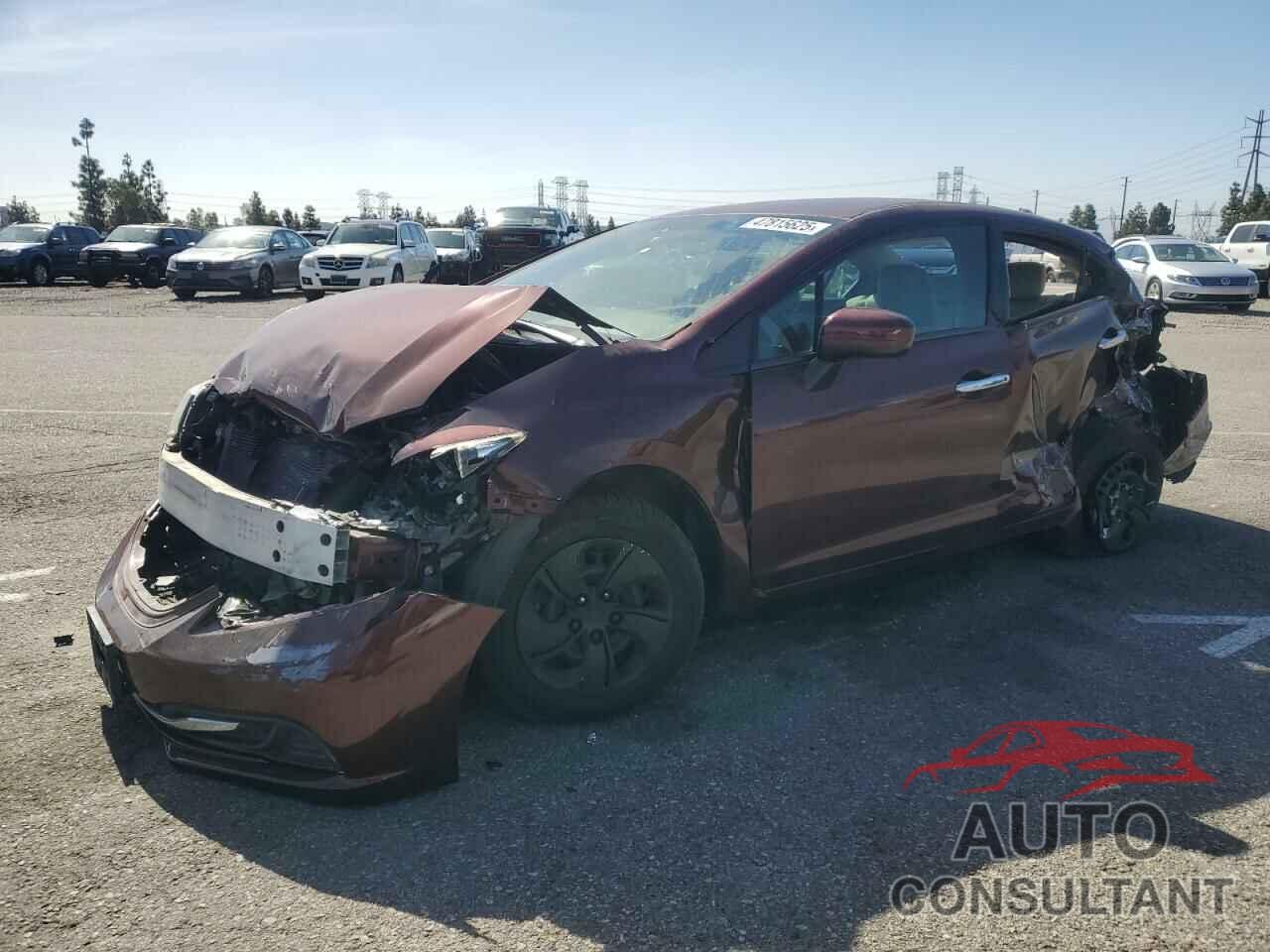 HONDA CIVIC 2014 - 19XFB2F5XEE274081