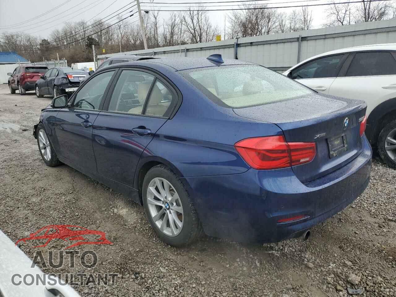 BMW 3 SERIES 2016 - WBA8A3C56GK551439