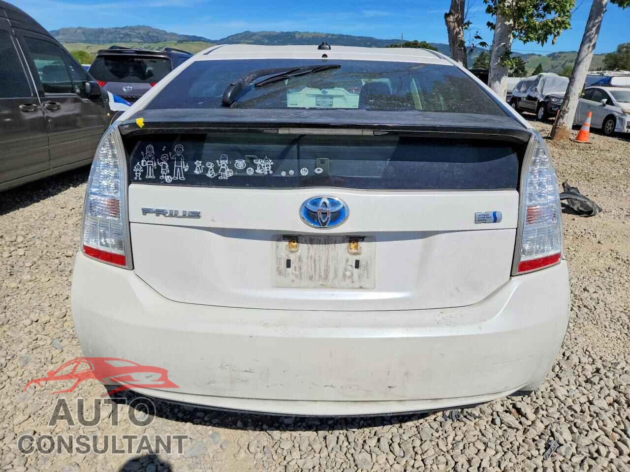 TOYOTA PRIUS 2011 - JTDKN3DU9B5364285