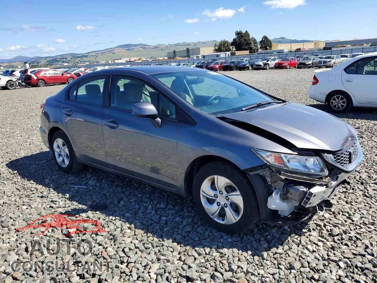 HONDA CIVIC 2013 - 19XFB2F55DE244310