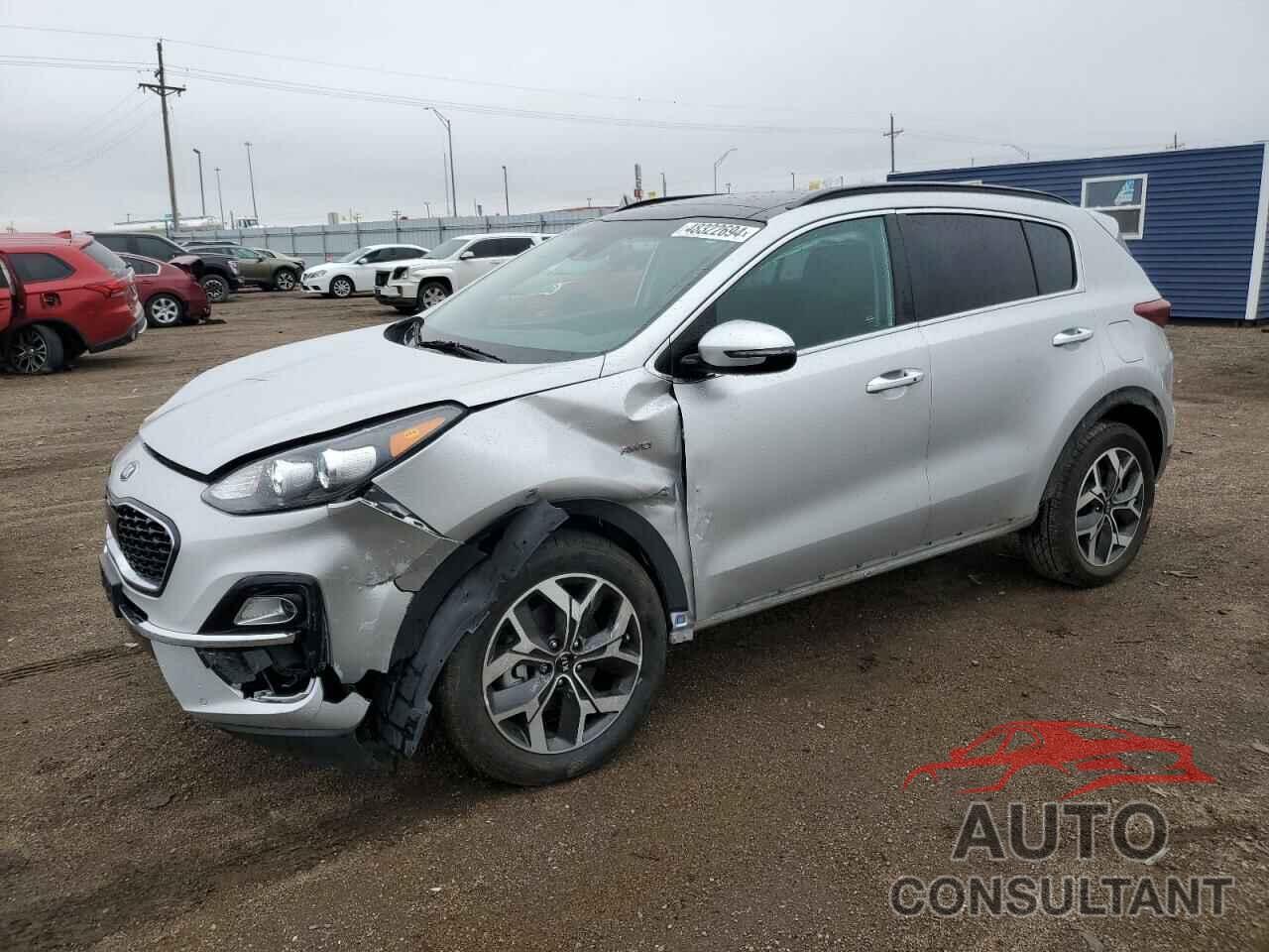 KIA SPORTAGE 2021 - KNDPNCAC5M7847376
