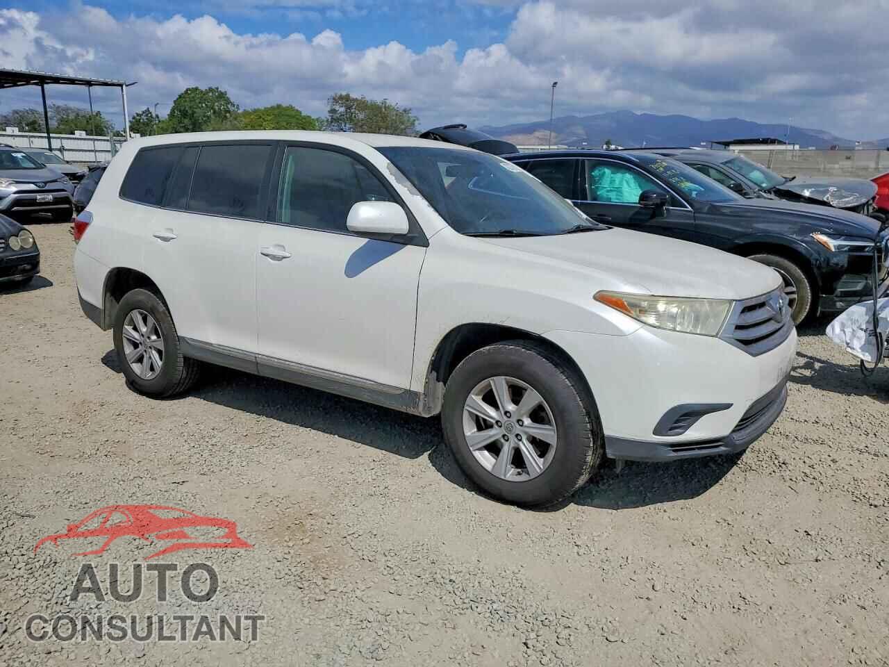 TOYOTA HIGHLANDER 2013 - 5TDZA3EH7DS036954